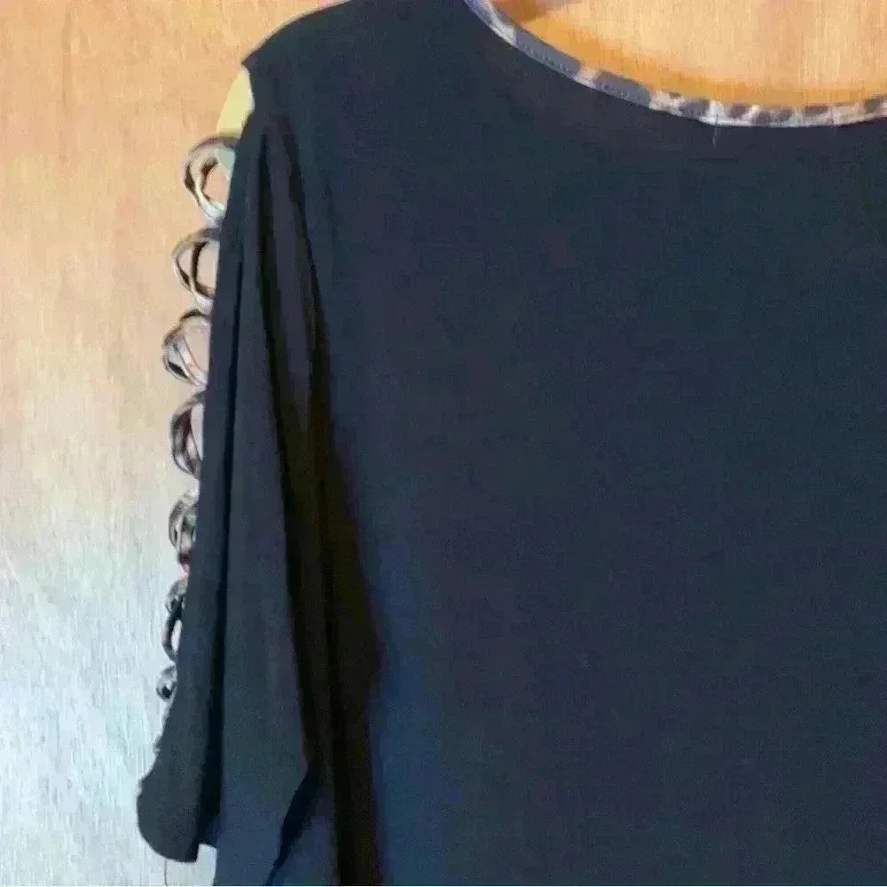 89th and Madison Blouse Short Sleeves 1X - Picture 14 of 15